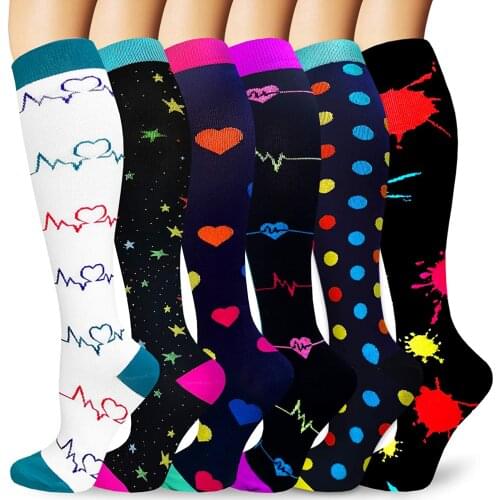 Compression Socks Medical Women Thin Running Sports Socks 30 Mmhg Unisex Running Cycling Varicose Veins Compression Stockings