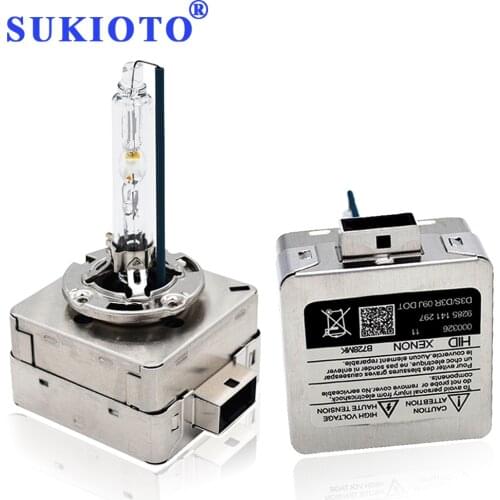 SUKIOTO OEM Xenon D1S D3S Xenon Bulb Car Headlights D3S 6000K 4300K 5000K D1S 55W 35W All Metal original hid bulbs xenon lamp
