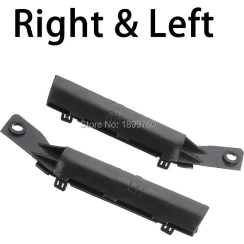 One Pair Bumper Bracket Front Left And Right Black For Nissan Tiida / Versa 2007-2012