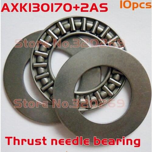 Axial Nadellager 10x AXK130170 130x170x7 Mm Rollenlager Thrust Needle Bearing + 20x AS130170 Unterlegscheibe Washer