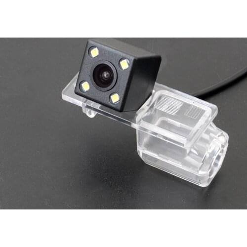 Reverse Parking Camera For Ford Mondeo Sedan 4 GE For Ford Edge Car CCD Rear View 4 LED Camera kit Color Night vision