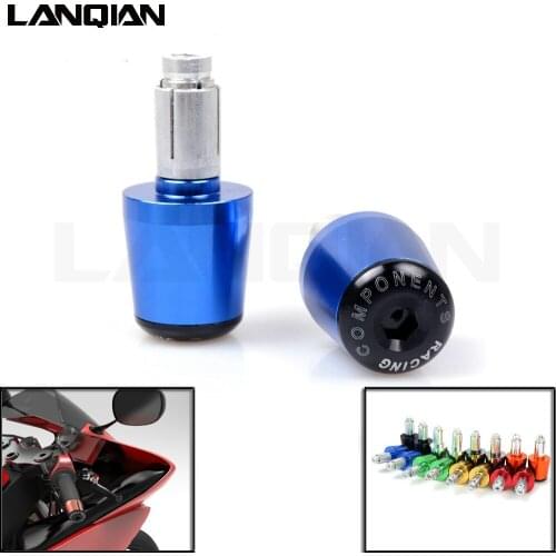 22mm 7/8"" CNC universal Motorcycle Handlebars Grips Ends Bar Ends for Honda VFR 1200 ST 1300 Black SpiRit NC750 S NC750 X