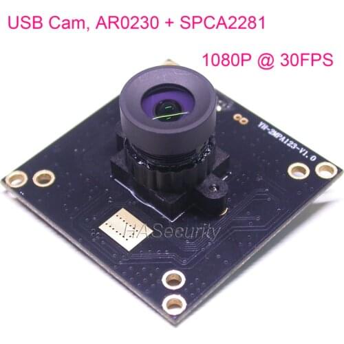 USB camera 1/2.7" Aptina AR0230 CMOS sensor +M12 Lens