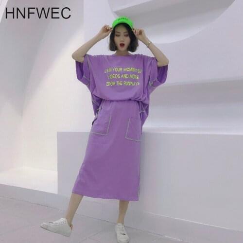 Half-body Skirt Two Pieces Suit New Round Neck Three-quarter Sleeve Black Loose Women Fashion Spring Autumn 2020 T431