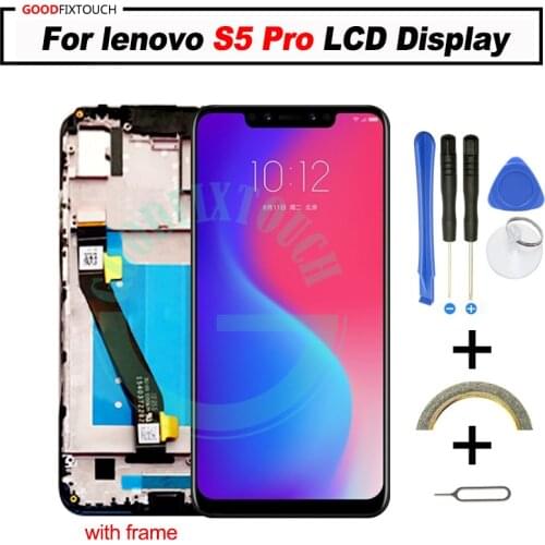 AAA quality For Lenovo S5 Pro LCD Display Touch Screen Digitizer for Lenovo S5Pro GT screen Assembly 6.2" L58041 L58091