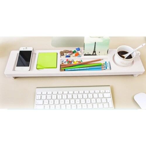 1PC Modern Multifunctional Storage Box Desk Organizer Computer Keyboard Shelf Storage Rack MF 029