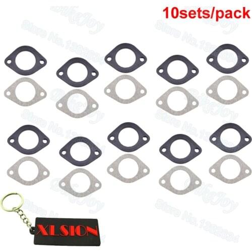 10sets/pack 30mm Carburetor Manifold Intake Pipe Isolator Gasket For Pit Dirt Bike 150cc 160cc 250cc