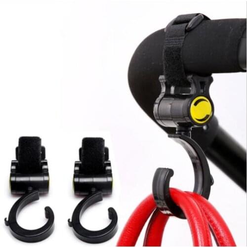 2 Pcs/lot Universal Baby Stroller Hook Pushchair Rotate 360 Hooks Baby Carriage Shopping Bag Clip Baby Cart Stroller Accessories