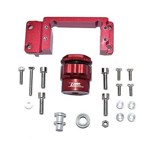 ARRMA 1/5 KRATON 8S aluminum alloy steering gear base+25T aluminum alloy spring unloading steering gear arm set ARA340165 7075