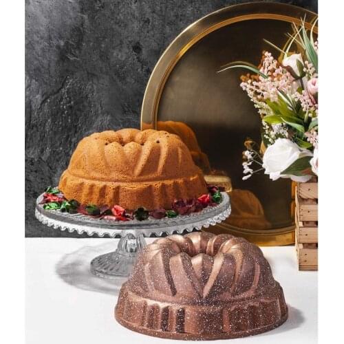 Aksu Zeynep Casting Cake Mold Bronze