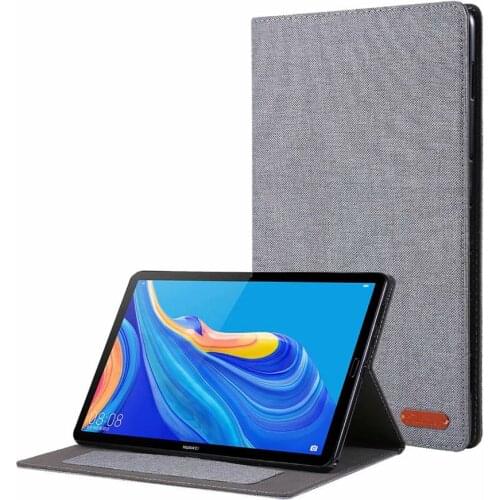 For M6 10.8 Ultra Slim Magnetic Flip Stand PU Leather Tablet Funda Smart Cover For Huawei MediaPad M6 10.8 2019 Case + GiftFilm