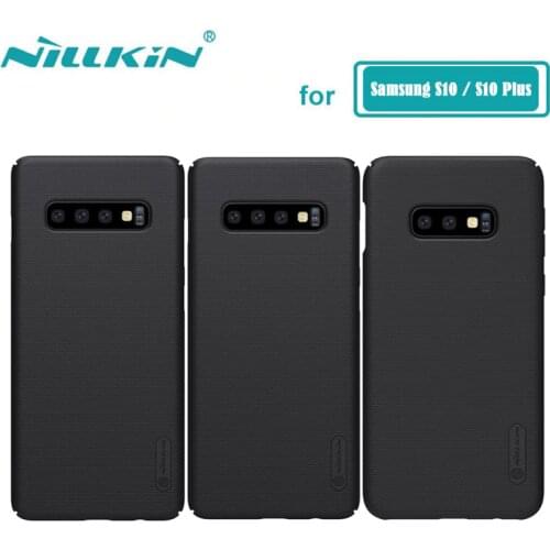 For Samsung S10 Plus Case Nillkin Frosted Shield PC Hard Back Cover for Samsung Galaxy S20 Ultra 5G S9 Plus S10E S10 Lite