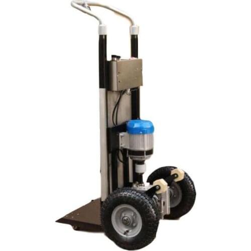 160KG 1000W Electric Stair Climbing Cart with lithium battery, Hand trolley Stair Climber Hand Trolley Climb Cart Flat Truck