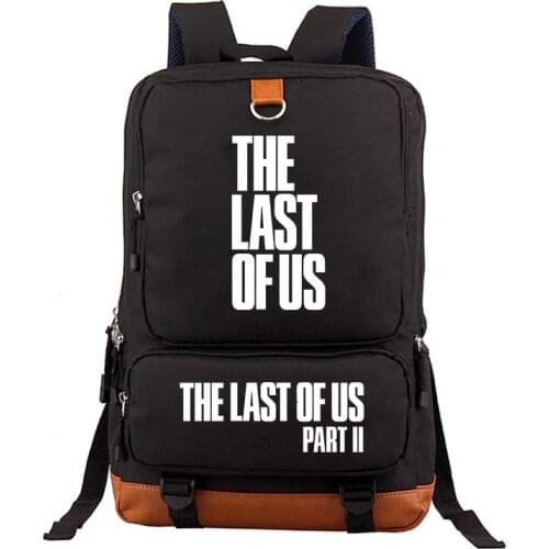Canvas Backpack Game The Last of Us 2 Bags for Boys Laptop Back Pack School Bags for Teenage Girls Black Bagpack Sac A Dos 2021