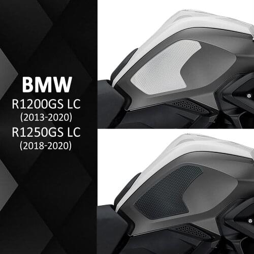 Motorcycle Non-slip Side Fuel Tank Stickers Waterproof Pad Rubber Sticker For BMW R1200GS LC 13-20 R1250GS LC 18-20 R 1200 1250