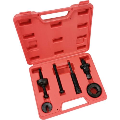 Power Steering Pump Pulley Kit Puller Remover Installation Tool for GM Chrysler Truck Thompson Ford C111 C2 3/8 5/8inches 16UNC