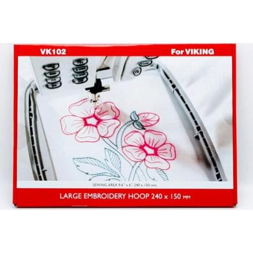 Sew Tech Embroidery Hoop for Husqvarna Viking Embroidery Machine Frames for Designer Ruby DeLuxe Designer VK102 Embroidery Frame