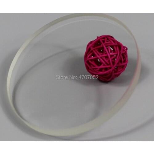 Clear High Purity Sheet Diameter 15mm*2mm Quartz Glass Round Plate