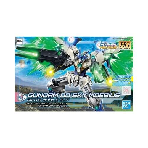 Bandai Assembly model HGBD:R 039 1/144 Gundam 00 SKY Sky Mobius Collection Plastic Building Painting Model Toys