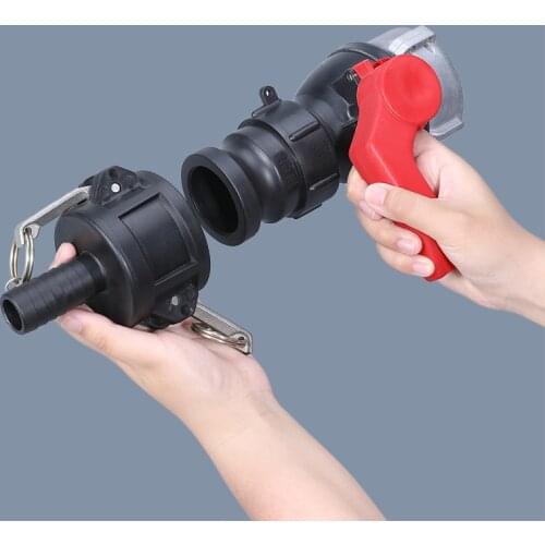 High Quality Polypropylene IBC Tank Adapter A200 & plastic Camlock Combination Pack Valve Connector