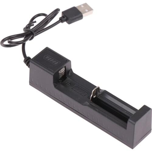 USB 18650 Battery Charger Battery Adapter LED Smart Chargering for Rechargeable Batteries Li-ion 18650