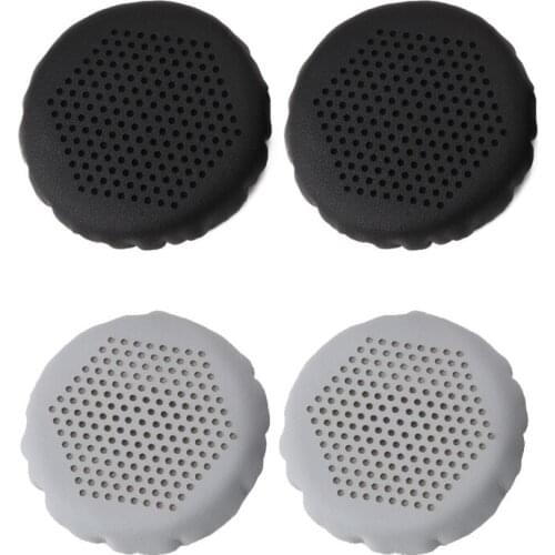 1Pair Leather Ear Pads Cushion Cover Earpads Replacement for Edifier W570BT W670BT Bluetooth-Compatible Wireless Headset