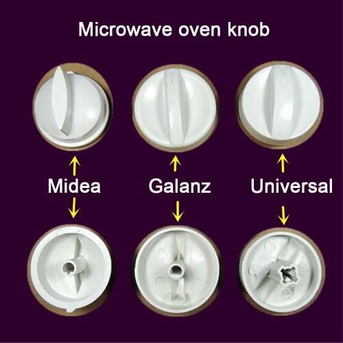 1lot New Microwave Oven Knob Mechanical Timer Universal Switch Universal Panel Rotary Firepower Adjustment Accessories