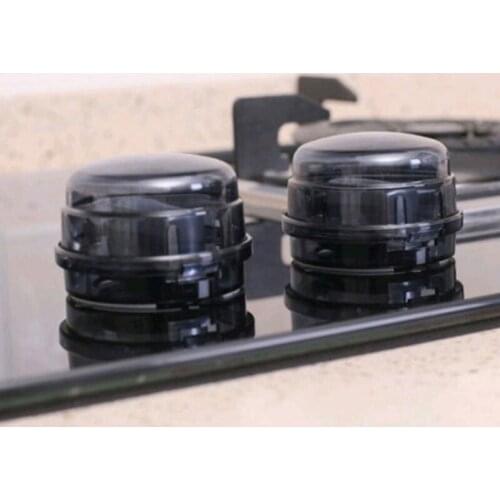 2 Pcs Baby Safety Oven Lock Lid Gas Stove Knob Covers Home Kitchen Switch Protection Tool for Infant Child Protector