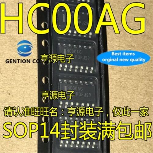 20Pcs MC74HC00ADR2G MC74HC00 HC00AG SOP14 in stock 100% new and original