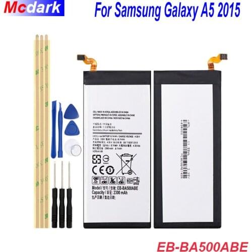 2300mAh Battery EB-BA500ABE For Samsung Galaxy A5 2015 A500 A500F SM-A500F A500K SM-A500FU A5000 A5009 Battery Batterie Bateria