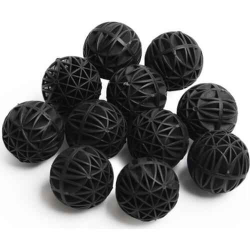 10/20/40Pcs/lot26mm Biochemical Aquarium Filter Bio Balls Portable Wet Dry Cotton For Air Pump Clean Fish Tank Pond Sponge Media