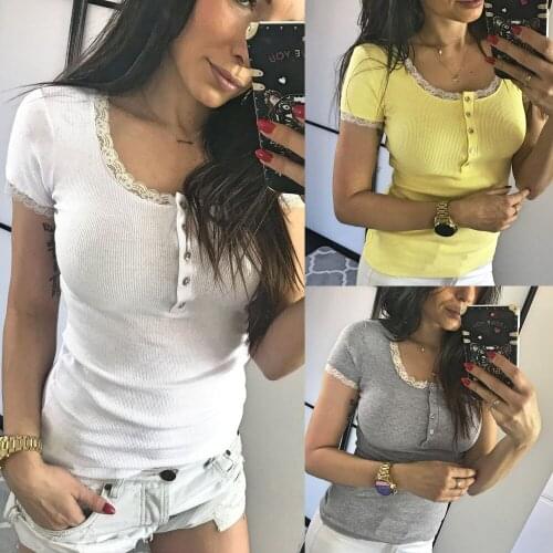 Женские трикотажные футболки BKLD China At AliExpress