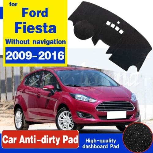For Ford Fiesta MK7 ST 2009 2010 2011 2012 2013 2014 2015 2016 Anti-Slip Mat Dashboard Pad Sunshade Dashmat Protect Accessories