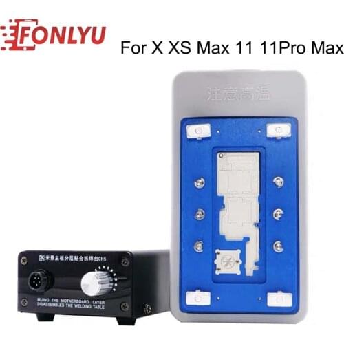 MiJing CH5 Intelligent Motherboard Layered Desoldering Platform For iPhone X XS MAX 11 11Pro Max Maintenance Tool