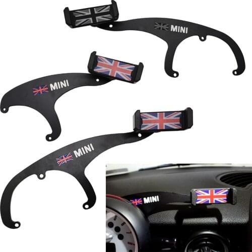 Mobile Phone Holder GPS Bracket Mount For MINI Cooper Countryman F60 F57 F56 F55 F54 R55 R56 R57 R60 R61 Accessories Car Styling