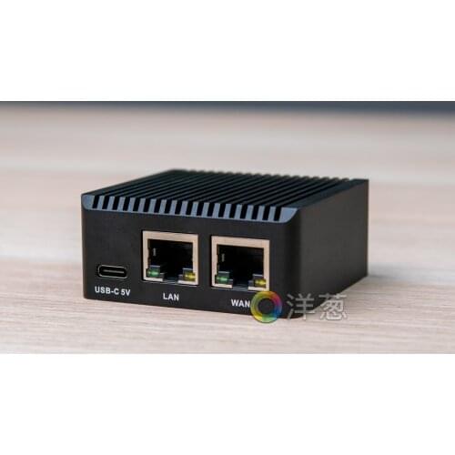 Nanopi R2S Dual Gigabit Metal Shell Router OpenWrt LEDE Development Board Soft Routing