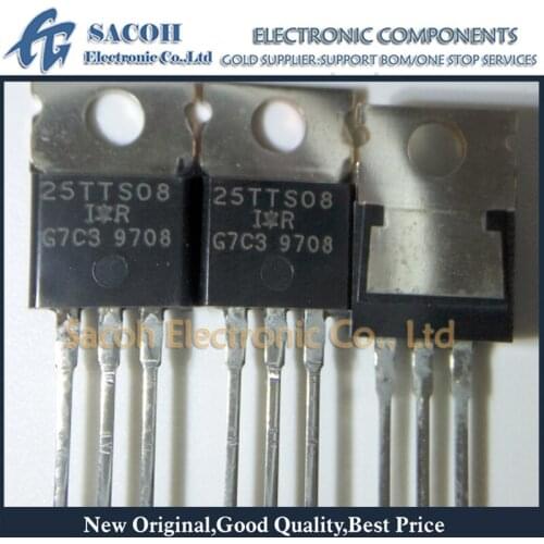 Free Shipping 10Pcs 25TTS08 25TTS12 TO-220 16A 800V/1200V Phase Control SCR
