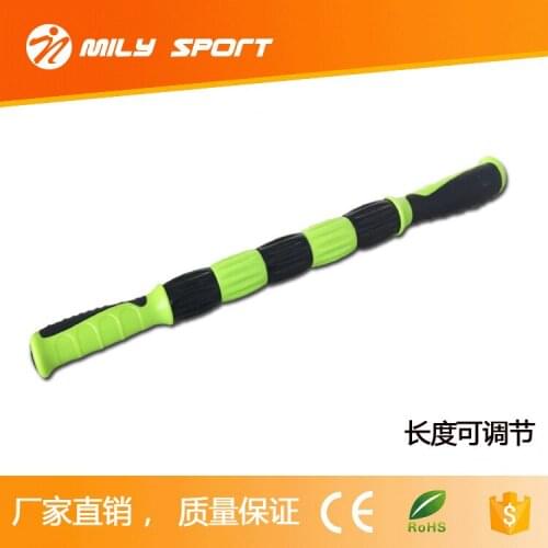 GYM Exercise Roller Leg Body Arm Back Shoulder Muscle Massager Stconvex surface muscle massage stick fascia massage stick roller