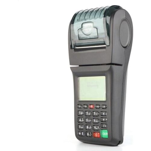 Handheld 3G Wifi GPRS SMS Barcode Scanner Car Parking Bus Ticket Printer