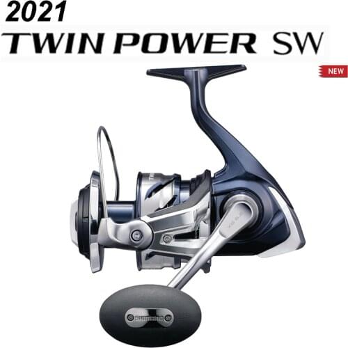 NEW 2021 Original SHIMANO TWIN POWER SW Seawater Fishing Reels 4000XG 5000XG 6000XG 8000HG 14000XG Endurance Wheel Made in Japan