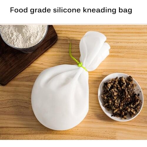 Silicone Kneading Dough Bag Nonstick Flour Mixer Bag Versatile Dough Mixer Silicone Kitchen Accessories For Bread Pastry Pizza