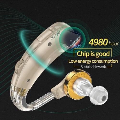 Audifonos Hearing Aid for Elderly Deaf Air Conduction Wireless Headphones Hearing Loss Sound Amplifier Hearing Aids Dropshipping