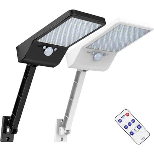 Solar-Led-Garden-Lamp Street-Wall-lights Outdoor Waterroof Motion-Sensor Remote-Control Three Modes1##z