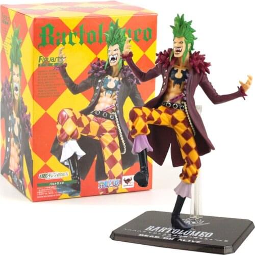 18cm OP Anime Bartolomeo Luffy Fans Cannibal PVC Action Figure MOdel Collection Model Toy Kids Gift Brinquedos Decoration