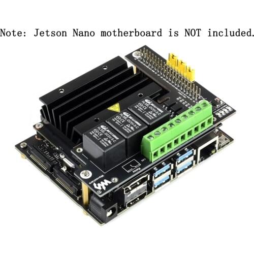 5V 3 Channel Relay Module Expansion Board for Jetson Nano Developer Kit Accessories ,With Optocoupler Isolation