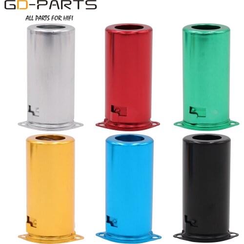 55mm Golden Aluminum Tube Shield Protector Cover For 12AX7 ECC82 5670 EL84 ECC83 12AT7 12AU7 Vintage Tube Guitar AMP DIY