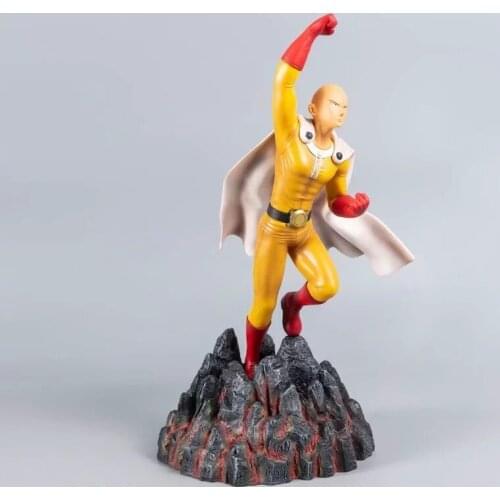 Anime Model Toy Decoration Material Pvc Saitama Teacher Statue Model Boxed Model Decorations