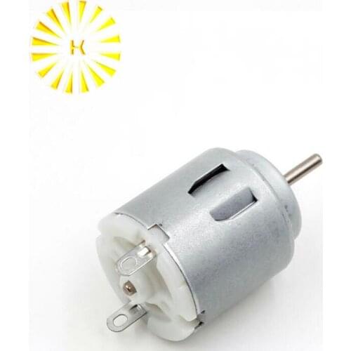 DC 3V-6V 140 Motor 2000 RPM for DIY Electric motor Toy Car Ships Small Fan Connector