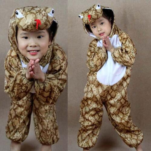 Umorden Children Kids Toddler Girl Boy Cartoon Animals Snake Python Costume Clothes Jumpsuit Childrens Day Halloween Costumes