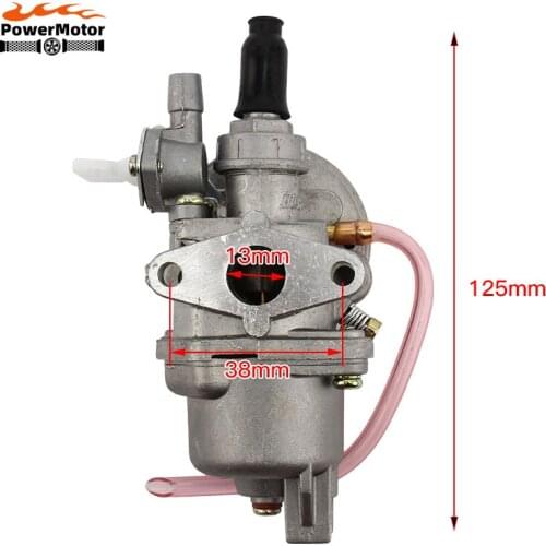 Pocket Bike 47cc 49cc Carb Carburetor 2 Stroke Mini Dirt Atv Bike Carburador Mini Quad ATV Dirt Bike MiniMoto Go Kart Buggy
